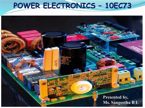 Power Electronics: Introduction to Power Electronics .